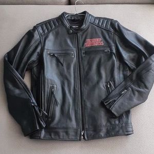 Harley Davidson Leather Riding Jacket NWOT